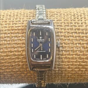 Stellaris Transistorized Vintage Ladies Watch - Works Great